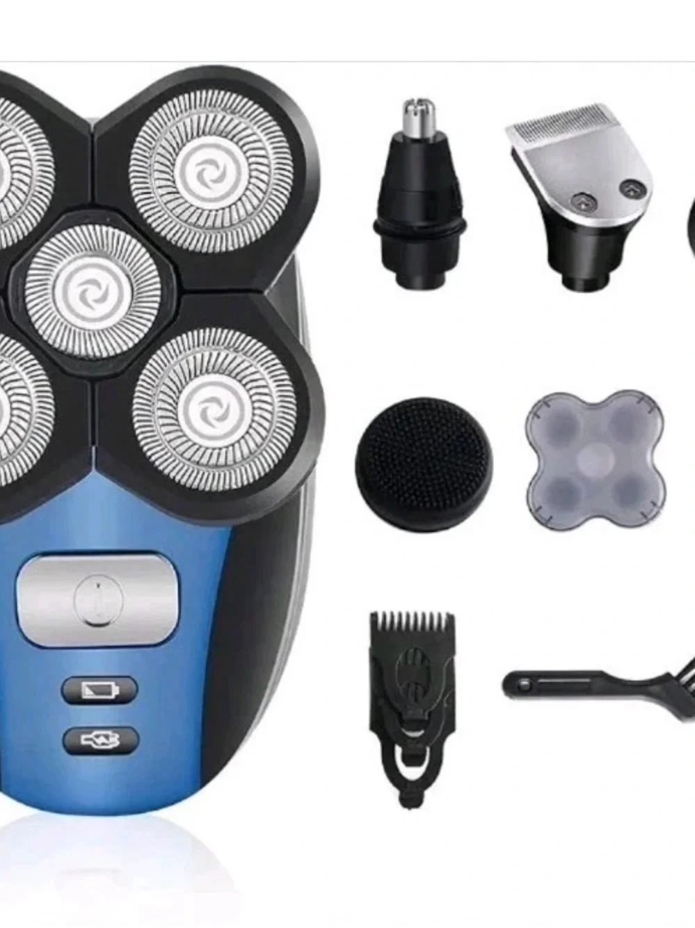 RoziaPro Electric Razor for Men Bald Head Shaver 5 in 1 Grooming Kit...